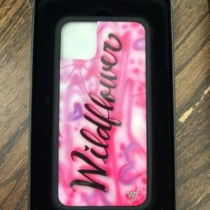 Iphone 11 Pro Max Wildflower Pink Airbrush Case